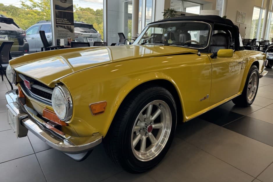 1974 Triumph TR6 sold for $27,000