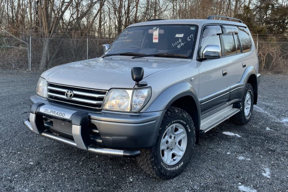 1996 Toyota Land Cruiser Prado 90-Series sold for $15,250