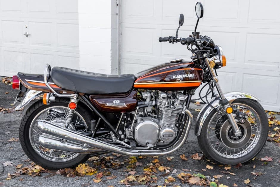 1974 Kawasaki Z1 & Z1-R sold for $12,250