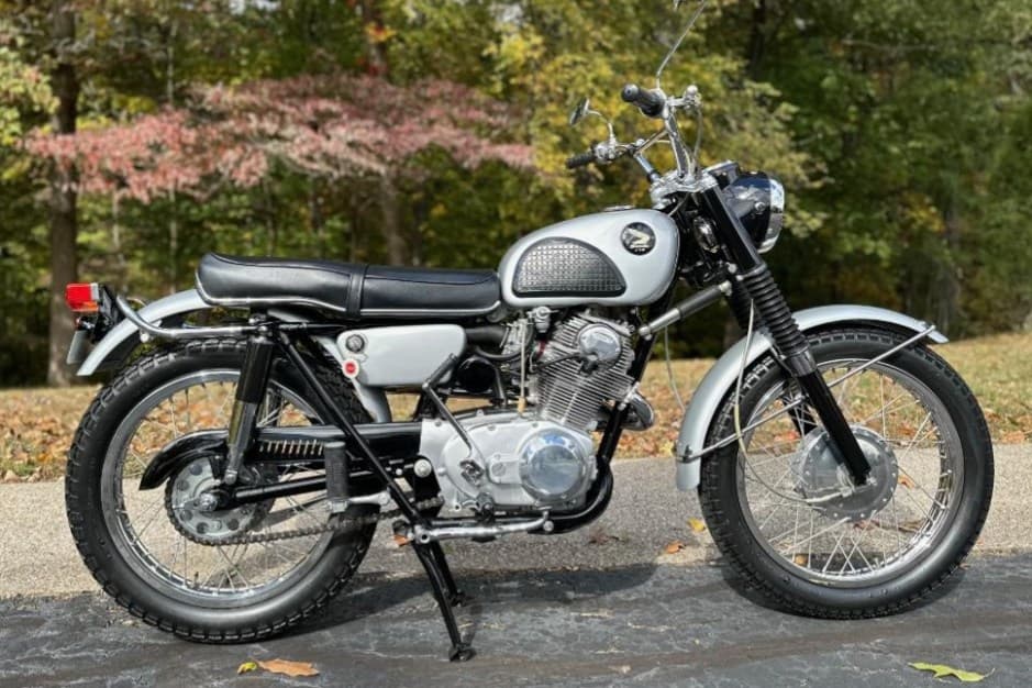 1965 Honda CL72, CB72, CA72, & C72 sold for $9,000