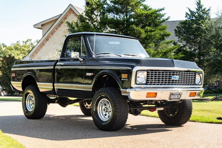 1971 Chevrolet C/K (1967-1972) sold for $72,500