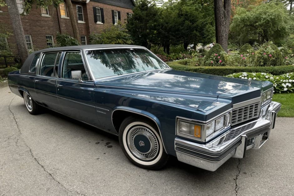 1977 Cadillac Brougham sold for $14,000