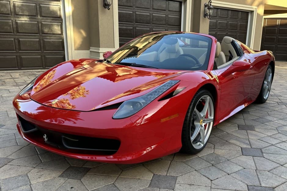 2014 Ferrari 458 sold for $280,000