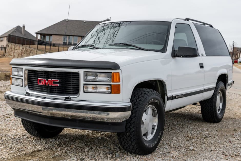 1997 GMC Yukon GMT400 sold for $9,250
