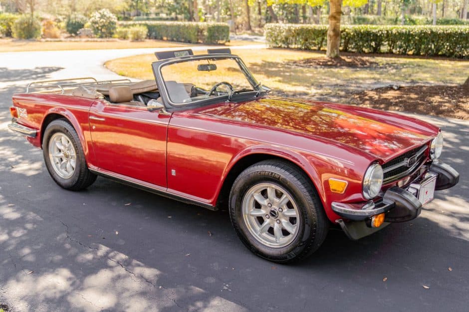 1976 Triumph TR6 sold for $30,250