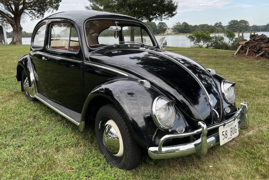1958 Volkswagen Beetle (1958-1979) sold for $19,000