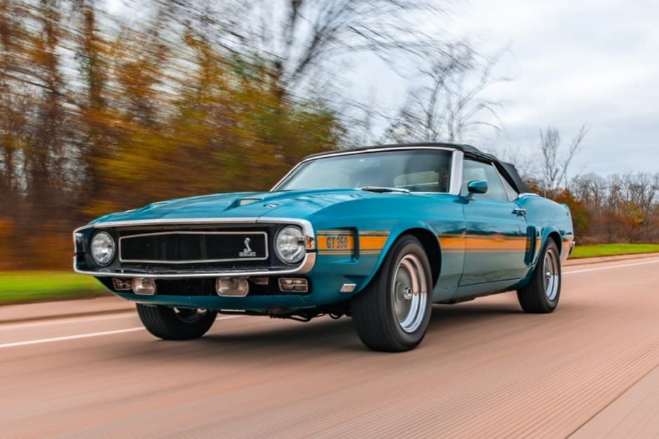1969 Shelby Mustang GT350 & GT500 sold for $165,000