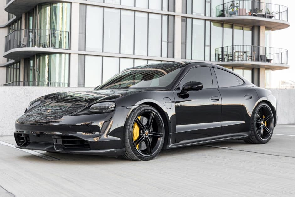 2021 Porsche Taycan sold for $135,000