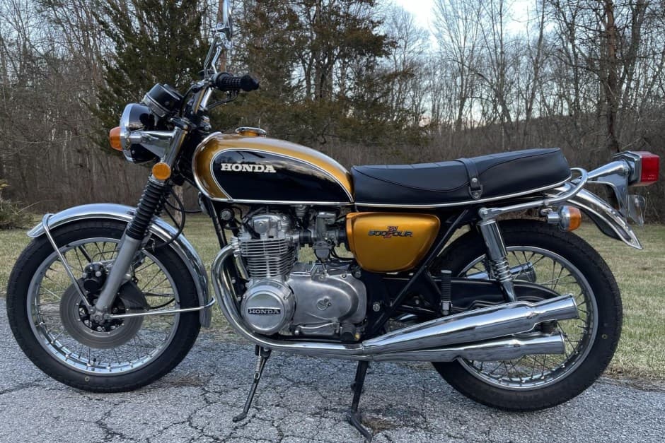1972 Honda CB500 Four & CB550 sold for $16,000
