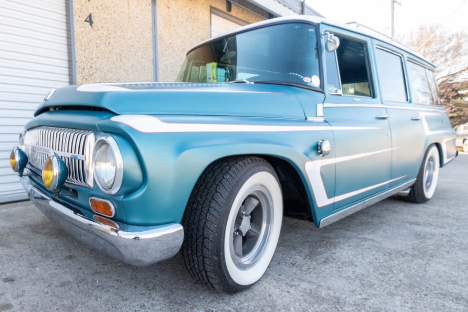 1966 International Harvester Travelall sold for $24,000