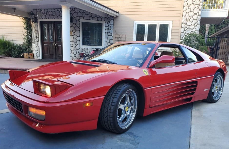 1990 Ferrari 348 sold for $58,000