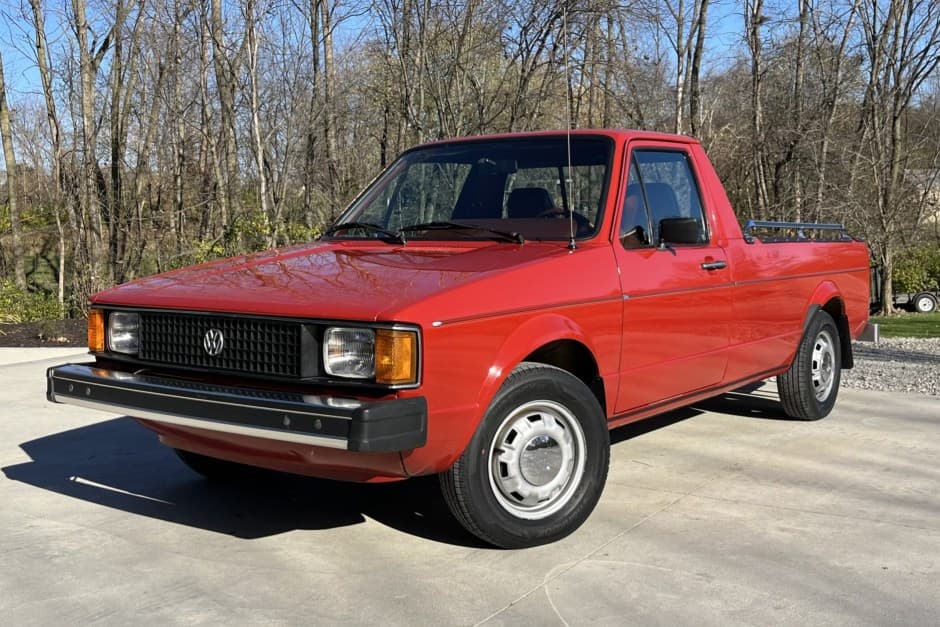 1981 Volkswagen Caddy & Rabbit Pickup sold for $21,000