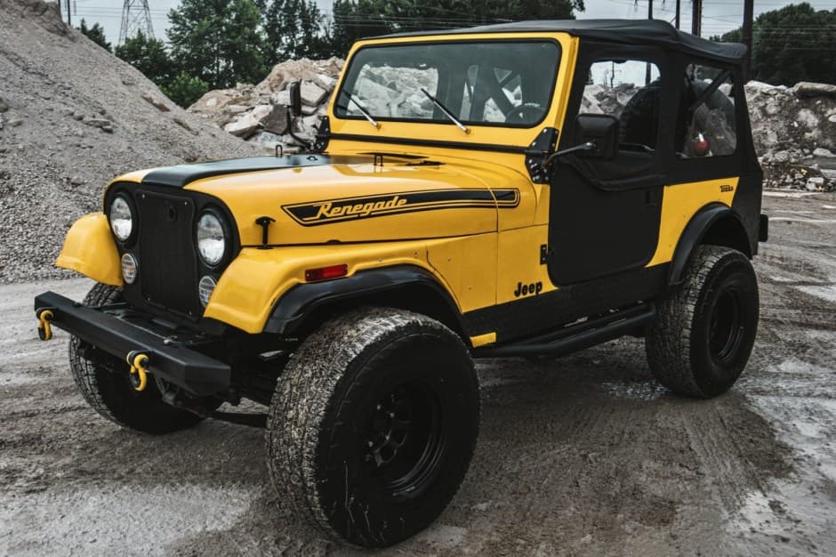1977 Jeep CJ-7 sold for $7,700