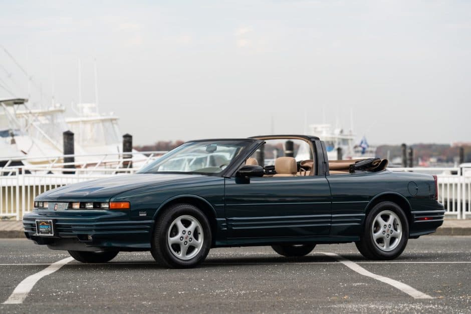 1995 Oldsmobile Cutlass sold for $15,750