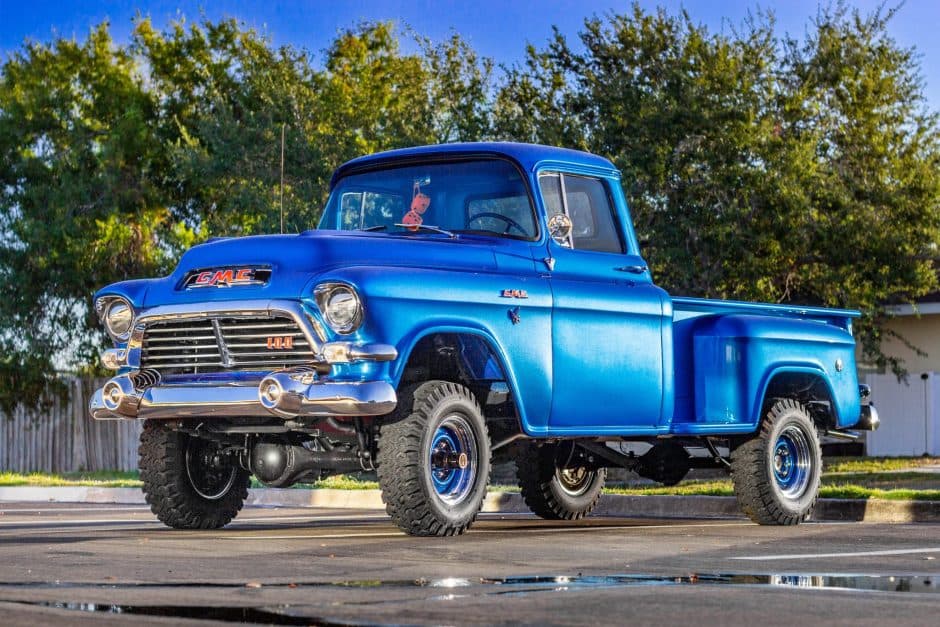 1957 GMC Blue Chip Pickup (1955-1959) sold for $45,000