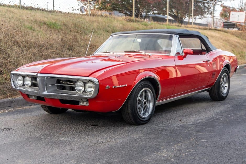 1967 Pontiac Firebird (1967-1969) sold for $24,000