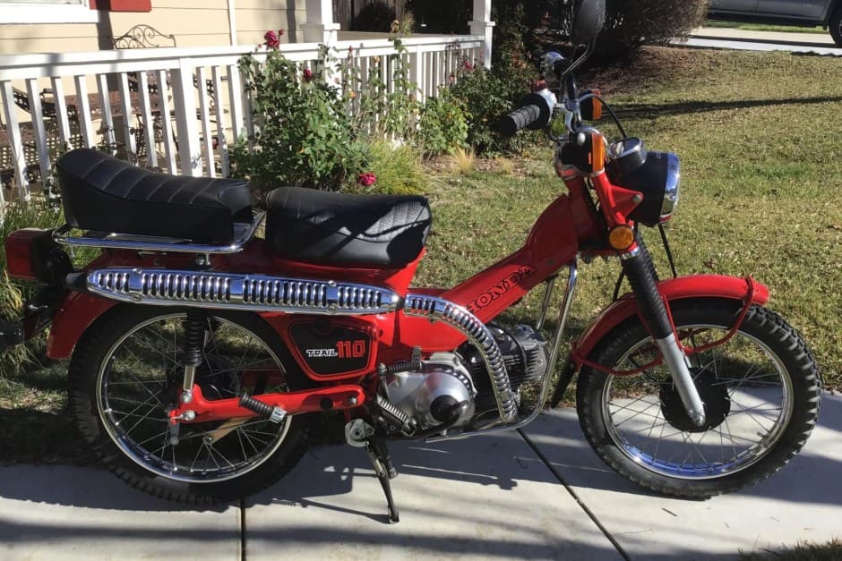 1982 Honda CT110 sold for $5,075