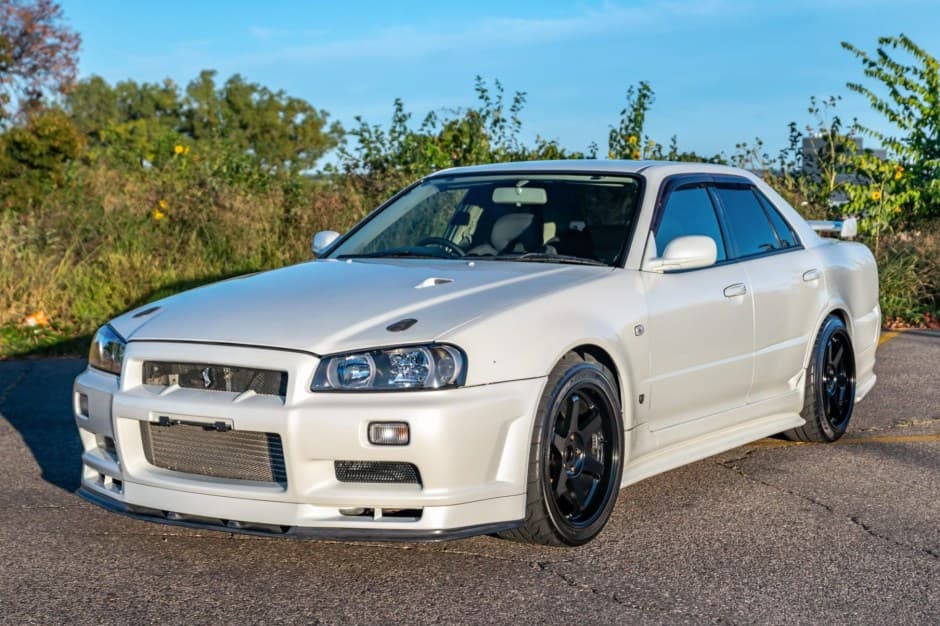 1998 Nissan R34 Skyline sold for $31,250