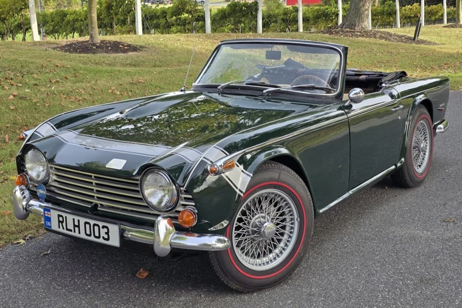 1968 Triumph TR5 & TR250 sold for $15,500