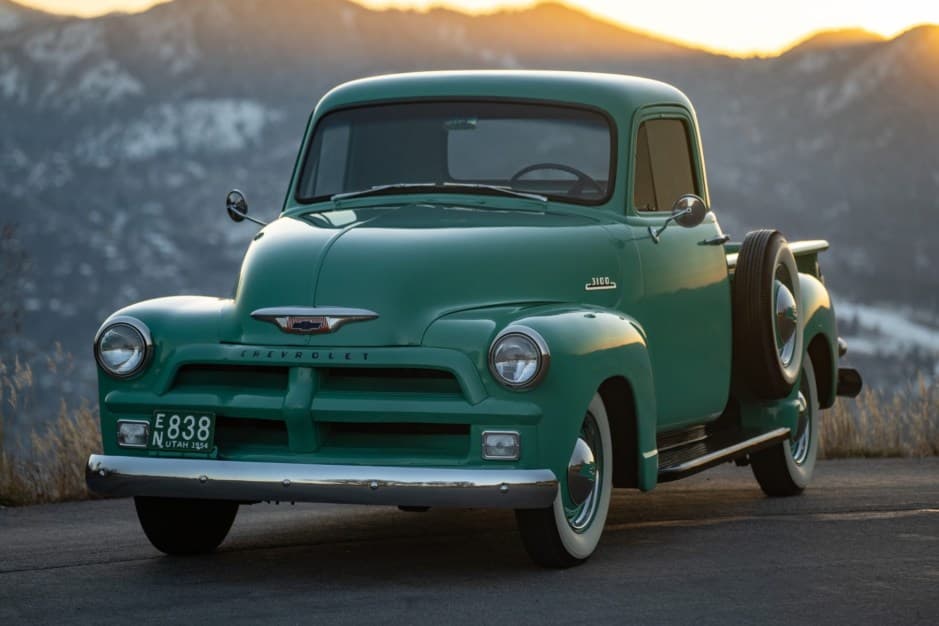 1954 Chevrolet Advance Design Pickup (1947-1955) sold for $41,000