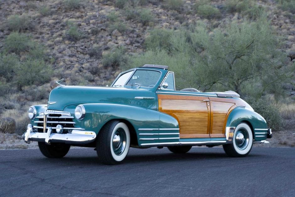 1948 Chevrolet Stylemaster, Fleetmaster, & Fleetline (1946-1948) sold for $92,500
