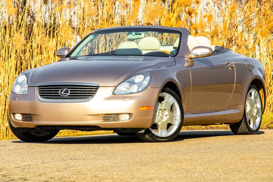 2002 Lexus SC sold for $25,502