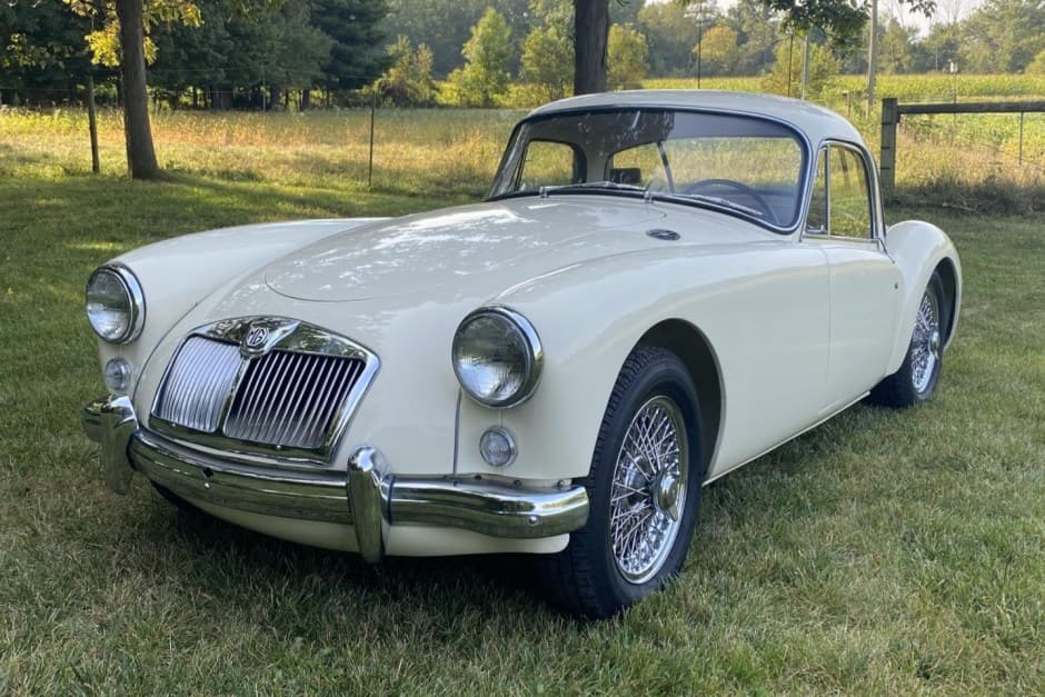 1957 MG MGA sold for $21,000