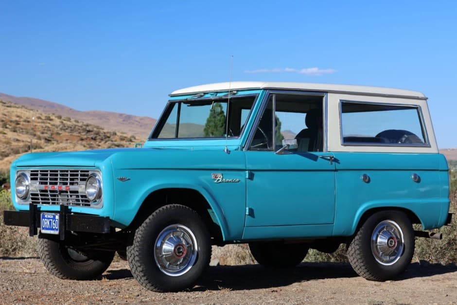 1967 Ford Bronco U13/U14/U15 1966-1977 sold for $50,250