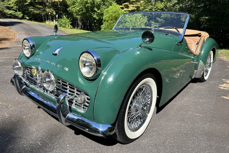 1959 Triumph TR3 sold for $38,250