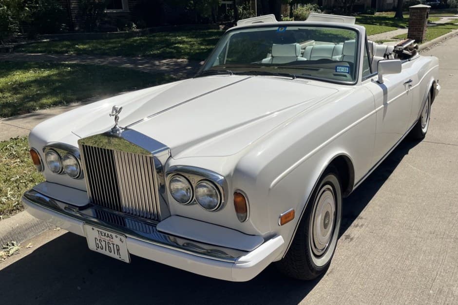 1989 Rolls-Royce Corniche sold for $36,250