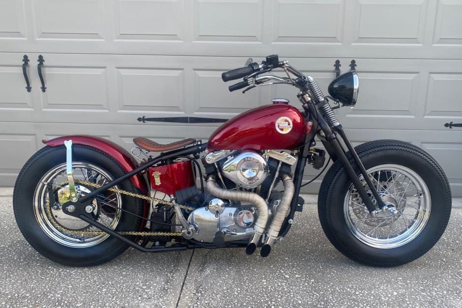 1977 Harley-Davidson Sportster sold for $6,550