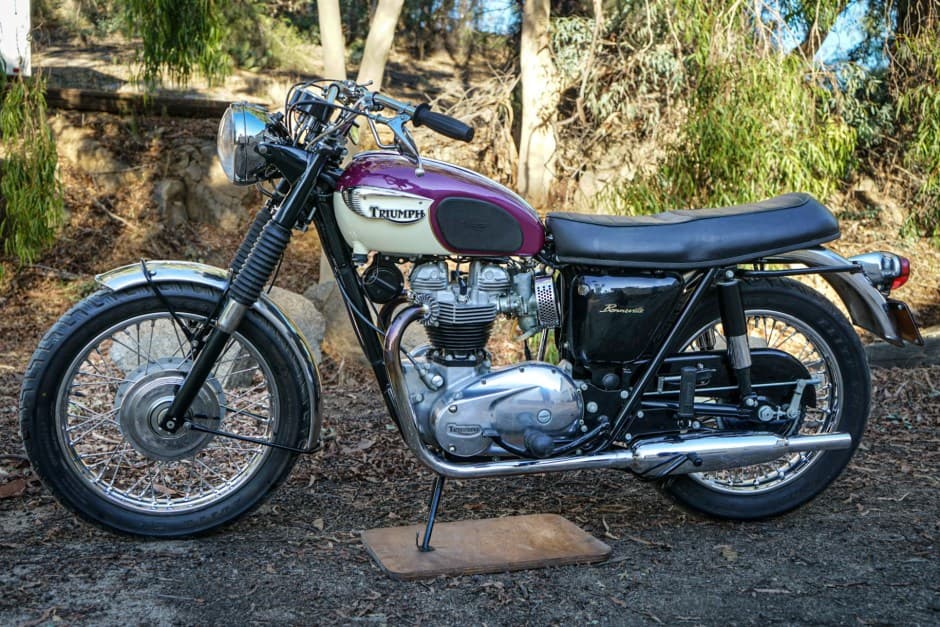 1967 Triumph Bonneville T120 sold for $18,000