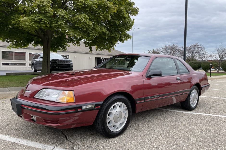 1988 Ford Thunderbird (1983-1988) sold for $22,000
