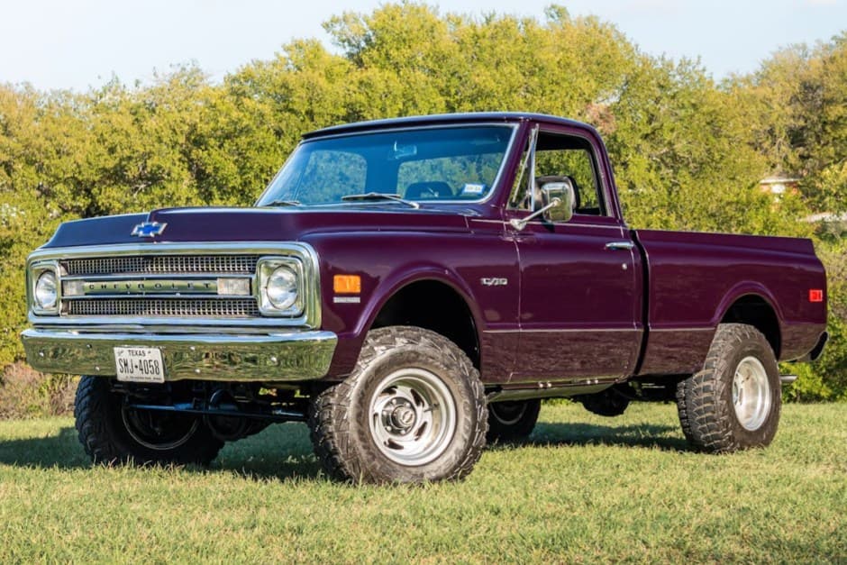 1970 Chevrolet C/K (1967-1972) sold for $29,250