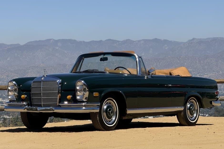 1969 Mercedes-Benz W111 Coupe & Cabriolet sold for $120,000