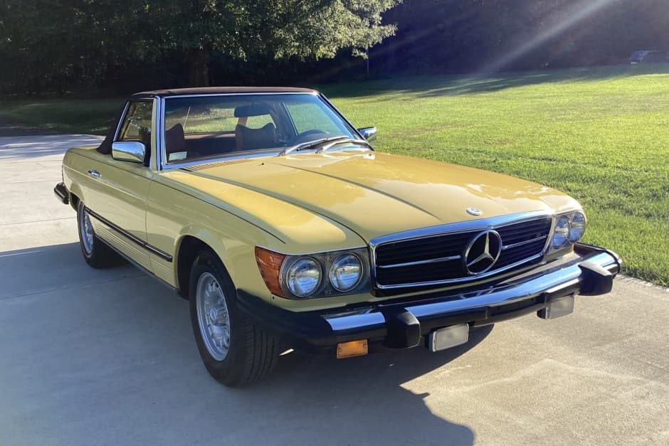 1978 Mercedes-Benz R107 SL sold for $19,250