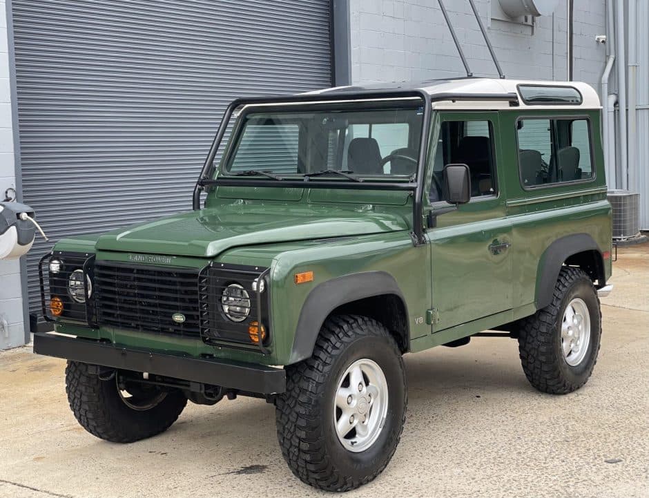 1995 Land Rover Defender 90 NAS sold for $56,000