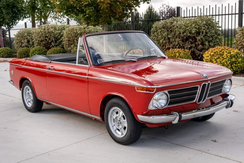1969 BMW 02 Series Cabriolet sold for $43,250