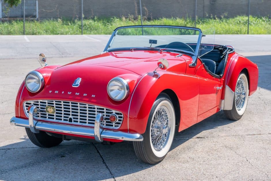 1960 Triumph TR3 sold for $20,500