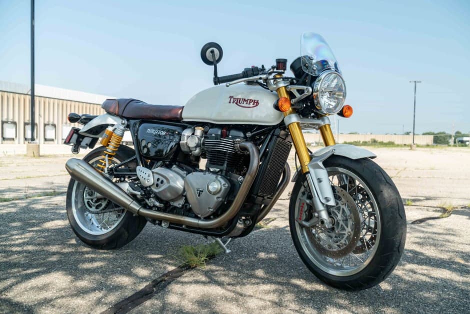 2016 Triumph Thruxton sold for $8,950