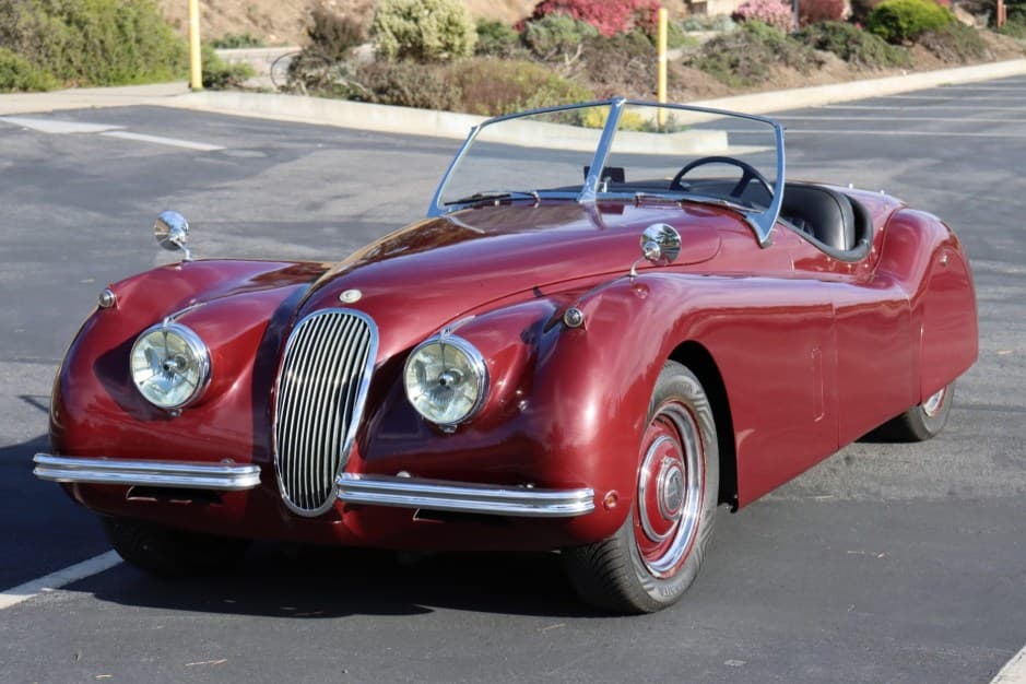 1953 Jaguar XK120 sold for $50,000