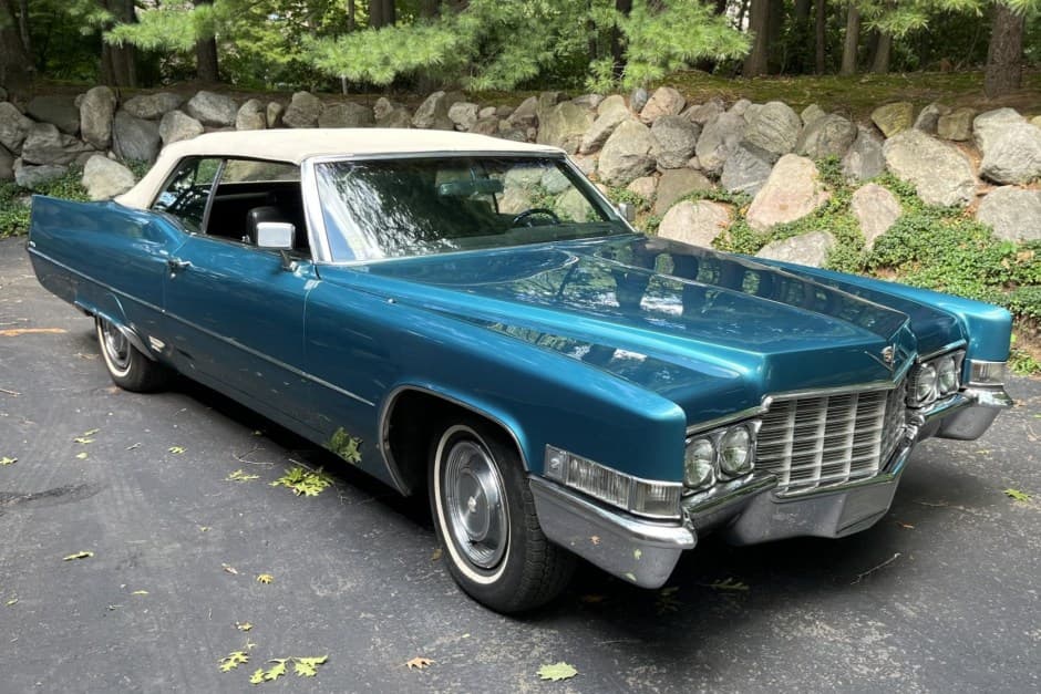 1969 Cadillac DeVille sold for $27,500
