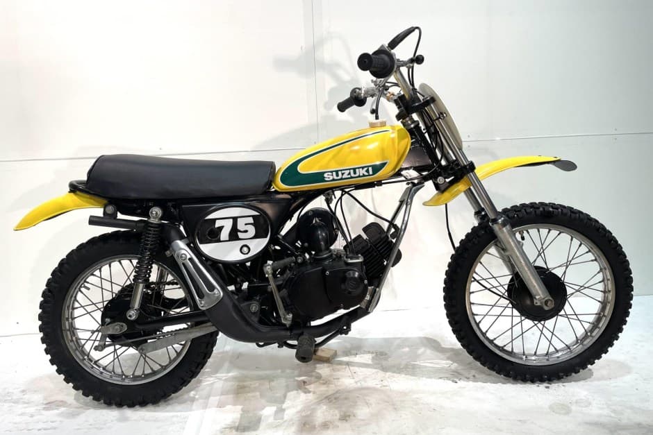 1974 Suzuki Motorcycles sold for $4,500