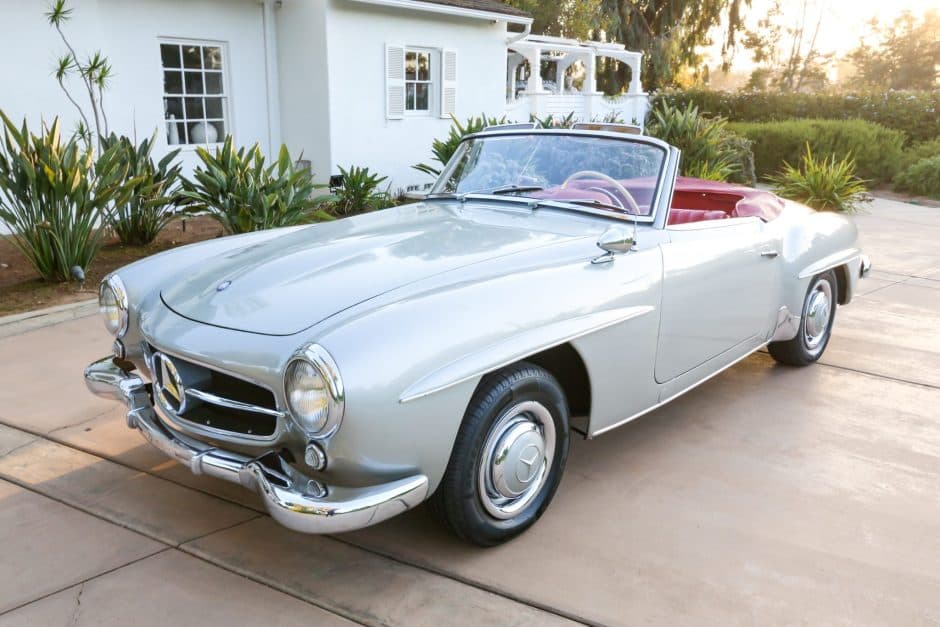 1956 Mercedes-Benz 190SL sold for $78,500
