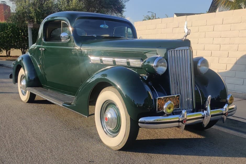 1937 Packard Eight sold for $37,000