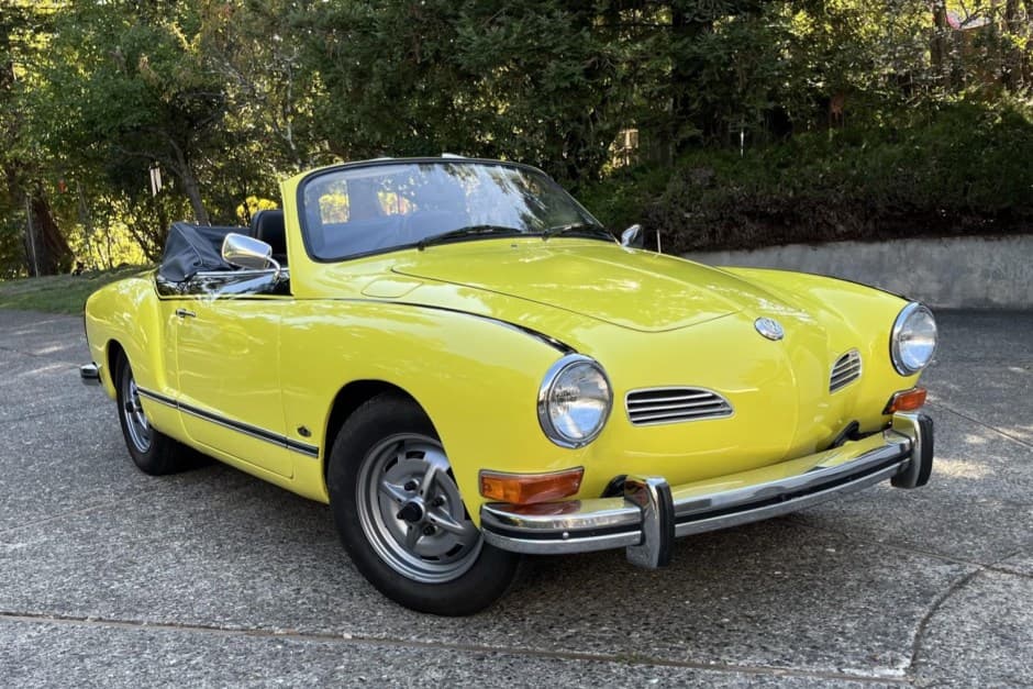 1973 Volkswagen Karmann Ghia sold for $23,851