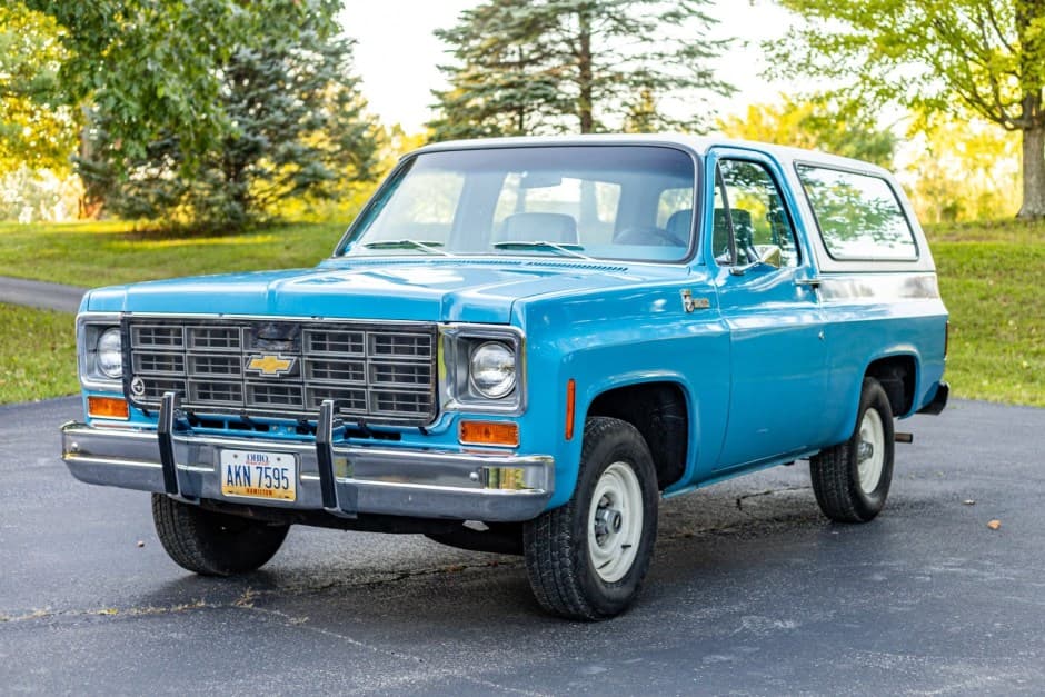 1978 Chevrolet K5 Blazer 1973-1991 sold for $28,000