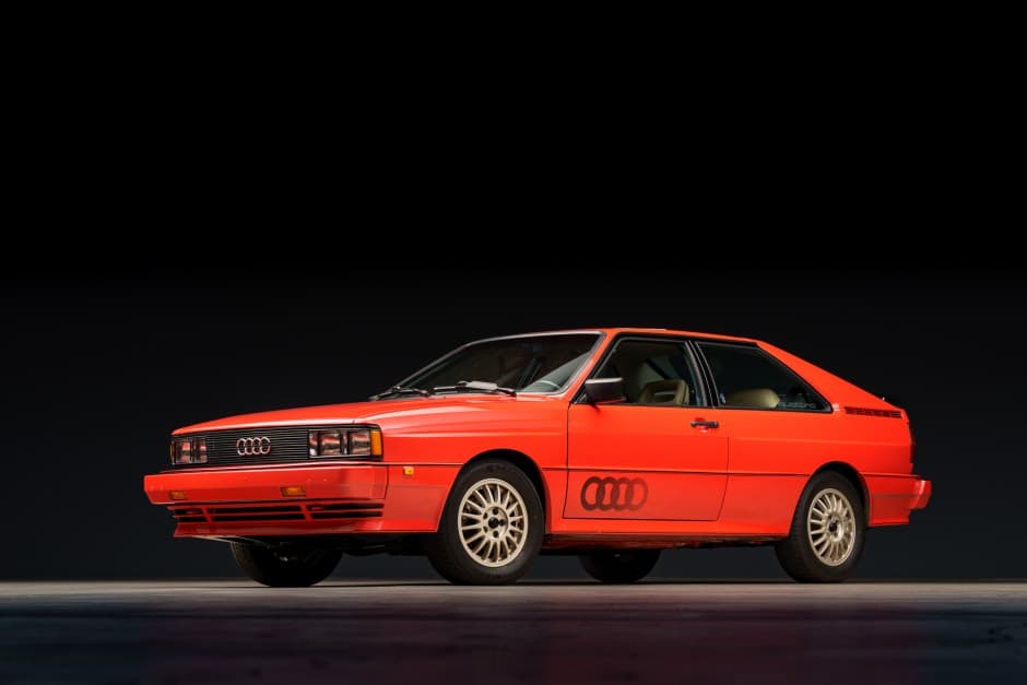 1983 Audi Ur-Quattro sold for $80,500