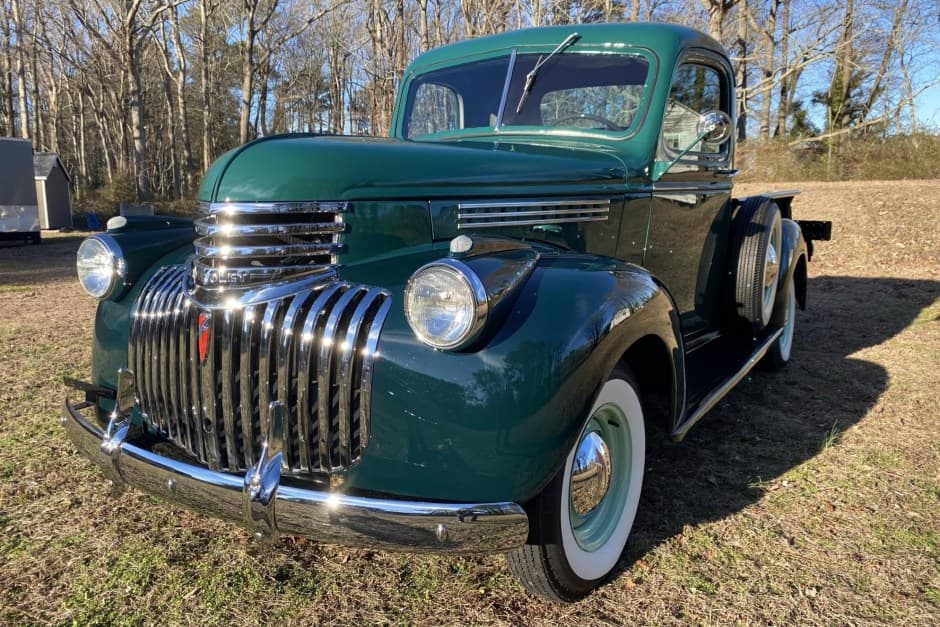 1946 Chevrolet AK Series Pickup (1941-1947) sold for $30,500