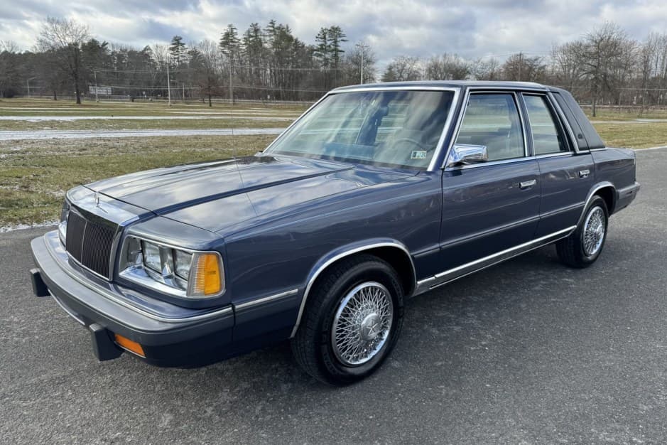 1987 Chrysler K-Car sold for $4,600